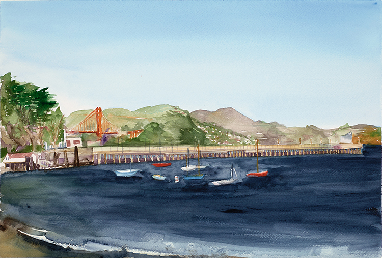 Aquatic Park Pier, San Francisco ©2015, Eric M. Davis